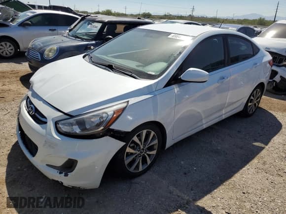 ✅ 2017 Hyundai Accent Value Edition • VIN: KMHCT4AEXHU284629 • Лот: 69848234. Опубликован ранее на Copart с пробегом 123 316 миль. Бесплатный доступ к архиву аукционных продаж из США и подробный отчёт об истории автомобиля на DreamBid. Изображение 1.