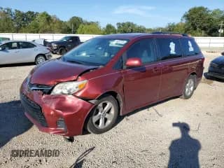 ✅ 2019 Toyota Sienna LE Auto Access Seat • VIN: 5TDKZ3DC9KS993843 • Lot: 89552395. Listed on Copart with 156,452 mi. Free auction sales archive from the USA and detailed vehicle history report at DreamBid. Image 1.