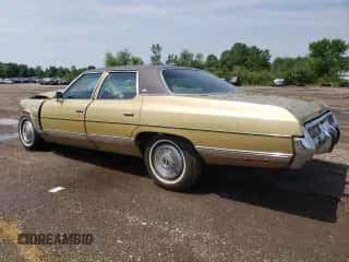 1972 Chevrolet Caprice z VIN 1N69R2J290432, wystawiony jako Copart lot #61550435 z przebiegiem 90 174 mil mil oraz Szkoda całkowita • Salvage title. Historia ofert i sprzedaży dostępna na DreamBid. Obrazek 2.
