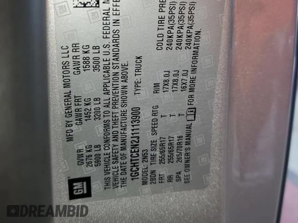 ✅ 2018 Chevrolet Colorado 4WD LT • VIN: 1GCHTCEN2J1113900 • Lot: 69378355. Listed on Copart with 40,384 mi. Free auction sales archive from the USA and detailed vehicle history report at DreamBid. Image 12.