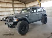 ✅ 2022 Jeep Wrangler Unlimited High Tide • VIN: 1C4HJXDG2NW221829 • Lot: 64836074. Listed on Copart with 3,394 mi. Free auction sales archive from the USA and detailed vehicle history report at DreamBid. Image 1.