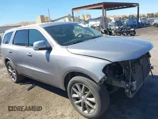 2017 Dodge Durango GT with VIN 1C4RDHDG6HC724268, listed as a IAAI auction lot 40266422 with 126,164 mi miles and . Bid and sale history available at DreamBid. Image 1.