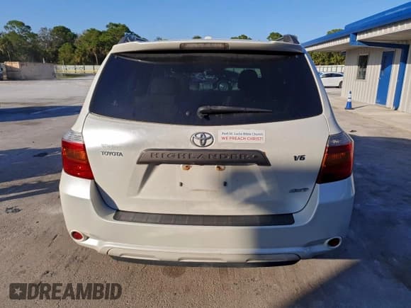 ✅ 2009 Toyota Highlander Sport • VIN: JTEES43A692113301 • Lot: 96940075. Listed on Copart with 193,453 mi. Free auction sales archive from the USA and detailed vehicle history report at DreamBid. Image 6.
