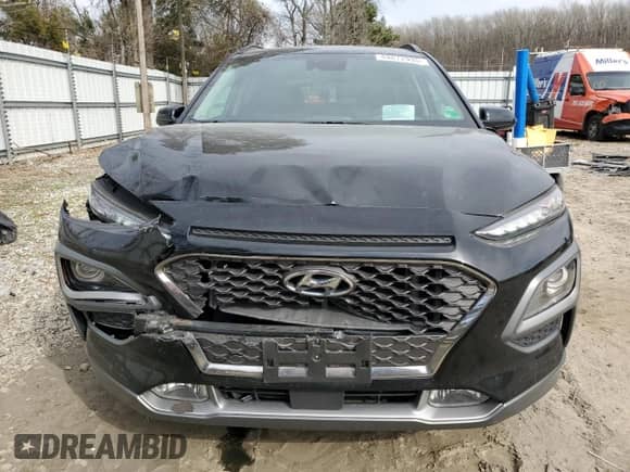 2018 Hyundai Kona Ultimate with VIN KM8K53A57JU095023, listed as a Copart auction lot 49872995 with 44,725 mi miles and Salvage title. Bid and sale history available at DreamBid. Image 5.