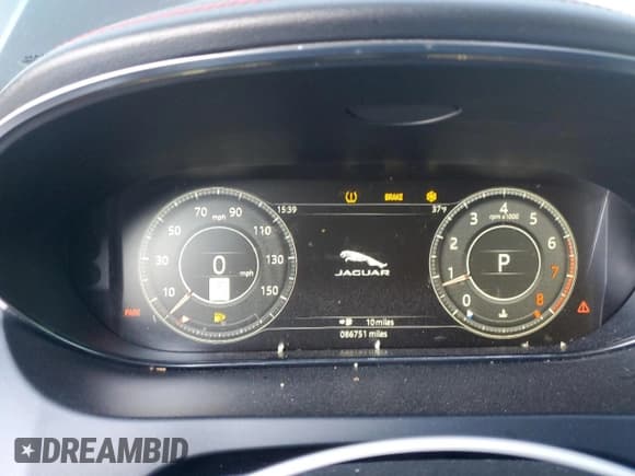 ✅ 2020 Jaguar E-Pace Checkered Flag Edition • VIN: SADF12FXXL1Z80881 • Lot: 83516684. Listed on Copart with 86,751 mi. Free auction sales archive from the USA and detailed vehicle history report at DreamBid. Image 9.