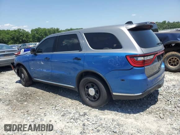 2022 Dodge Durango Pursuit z VIN 1C4SDJFT4NC202107, wystawiony jako Copart lot #57845725 z przebiegiem Nie podano mil oraz Szkoda całkowita • Salvage title. Historia ofert i sprzedaży dostępna na DreamBid. Obrazek 2.