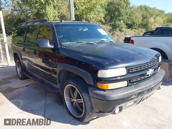 ✅ 2005 Chevrolet Suburban Z71 • VIN: 3GNFK16Z25G208049 • Lot: 43455756. Listed on IAAI with 245,613 mi. Free auction sales archive from the USA and detailed vehicle history report at DreamBid. Image 1.