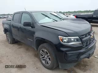 ✅ 2021 Chevrolet Colorado 2WD Work Truck • VIN: 1GCGSBEN5M1293788 • Lot: 42072335. Listed on IAAI with 66,806 mi. Free auction sales archive from the USA and detailed vehicle history report at DreamBid. Image 1.