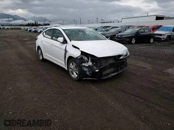 2020 Hyundai Elantra SEL with VIN 5NPD84LFXLH600632, listed as a Copart auction lot 68225765 with 72,206 mi miles and Non repairable. Bid and sale history available at DreamBid. Image 13.