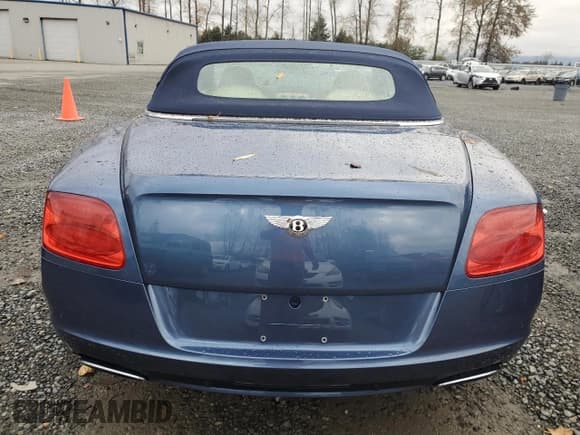 ✅ 2012 Bentley Continental GT • VIN: SCBGR3ZA8CC074600 • Lot: 77485624. Listed on Copart with 16,065 mi. Free auction sales archive from the USA and detailed vehicle history report at DreamBid. Image 6.