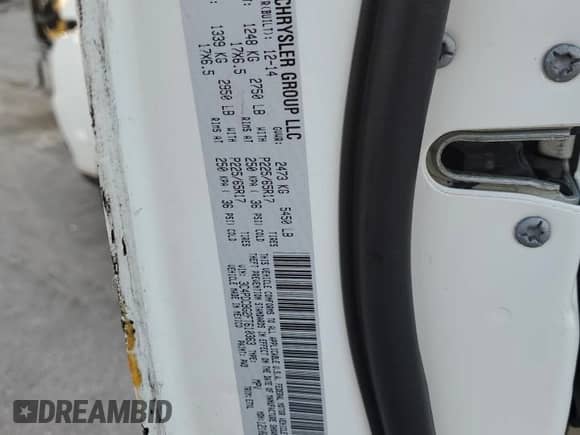 2015 Dodge Journey SXT z VIN 3C4PDCBG2FT610363, wystawiony jako Copart lot #86847885 z przebiegiem 128 271 mil mil oraz Szkoda całkowita • Salvage title. Historia ofert i sprzedaży dostępna na DreamBid. Obrazek 13.