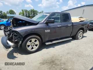 2017 Ram 1500 Big Horn with VIN 1C6RR6GT9HS576631, listed as a Copart auction lot 63840865 with 154,657 mi miles and Salvage title. Bid and sale history available at DreamBid. Image 1.