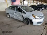 ✅ 2013 Kia Rio EX • VIN: KNADN4A33D6244812 • Lot: 58388205. Listed on Copart with 121,357 mi. Free auction sales archive from the USA and detailed vehicle history report at DreamBid. Image 4.