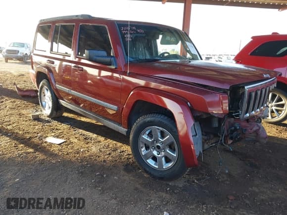 ✅ 2007 Jeep Commander Sport • VIN: 1J8HH48K87C651256 • Lot: 41294961. Wystawiony na IAAI z przebiegiem 313 965 mil. Bezpłatny archiwum sprzedaży aukcyjnych z USA i szczegółowy raport historii pojazdu na DreamBid. Zdjęcie 1.