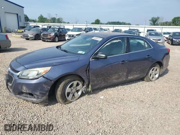 2014 Chevrolet Malibu LS with VIN 1G11A5SL5EF287807, listed as a Copart auction lot 66069575 with 65,514 mi miles and Salvage title. Bid and sale history available at DreamBid. Image 1.