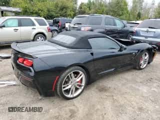 2015 Chevrolet Corvette Z51 2LT с VIN 1G1YK3D75F5125246, выставлен на аукционе Copart как лот 72342704 с пробегом 12 031 миль миль и Чистый • Clean title. История ставок и продаж доступна на DreamBid. Изображение 3.