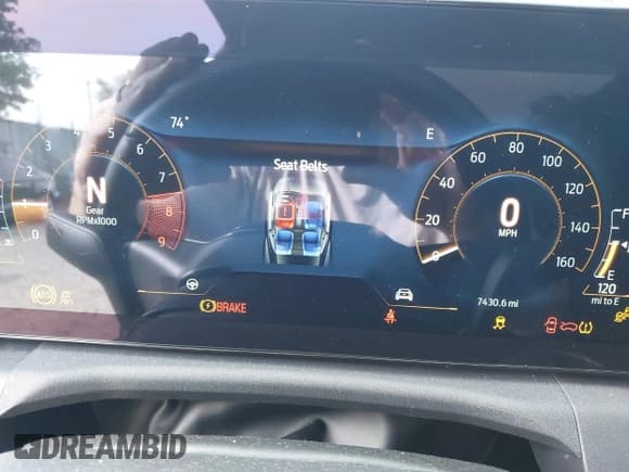 ✅ 2024 Ford Mustang GT • VIN: 1FA6P8CF3R5417168 • Lot: 43300904. Listed on IAAI with 7,430 mi. Free auction sales archive from the USA and detailed vehicle history report at DreamBid. Image 7.