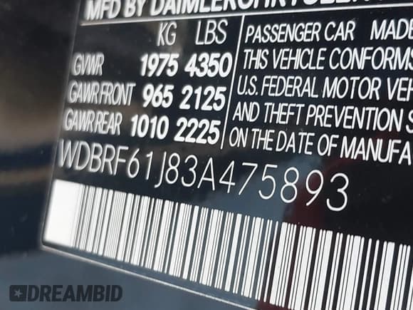✅ 2003 Mercedes-Benz C 240 • VIN: WDBRF61J83A475893 • Lot: 43902355. Wystawiony na IAAI z przebiegiem 71 949 mil. Bezpłatny archiwum sprzedaży aukcyjnych z USA i szczegółowy raport historii pojazdu na DreamBid. Zdjęcie 9.