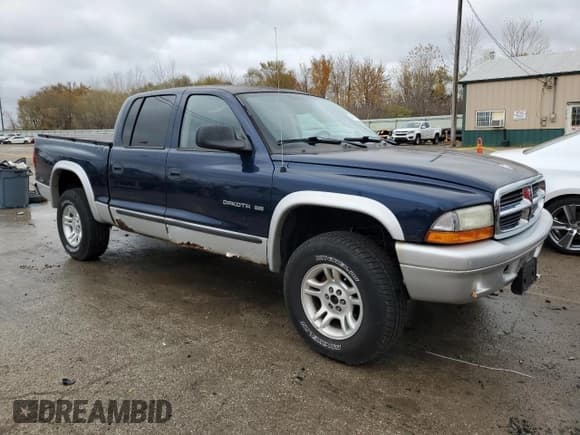 ✅ 2002 Dodge Dakota SLT • VIN: 1B7HG48N82S634394 • Lot: 78215234. Wystawiony na Copart z przebiegiem 121 283 mil. Bezpłatny archiwum sprzedaży aukcyjnych z USA i szczegółowy raport historii pojazdu na DreamBid. Zdjęcie 4.