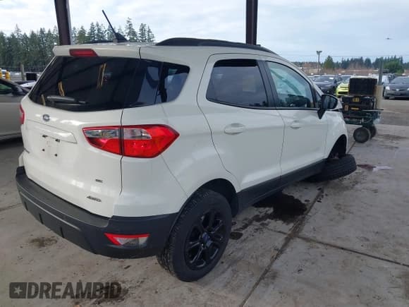 ✅ 2021 Ford EcoSport SE • VIN: MAJ6S3GL0MC399962 • Lot: 43783539. Listed on IAAI with 34,623 mi. Free auction sales archive from the USA and detailed vehicle history report at DreamBid. Image 4.