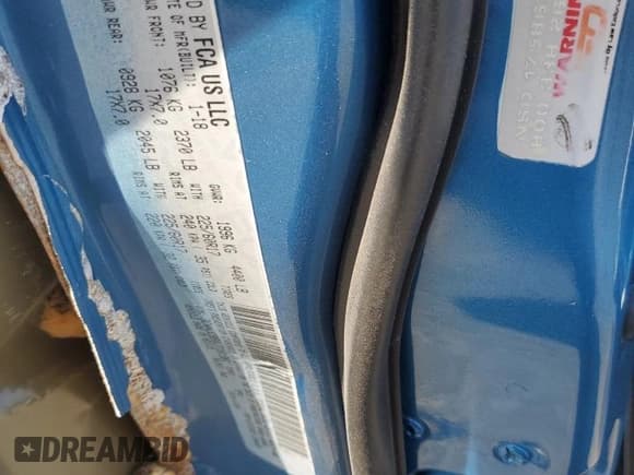 ✅ 2018 Jeep Compass Altitude • VIN: 3C4NJCBB0JT181981 • Lot: 80626715. Listed on Copart with 68,605 mi. Free auction sales archive from the USA and detailed vehicle history report at DreamBid. Image 13.