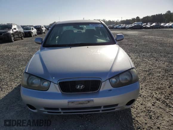 2001 Hyundai Elantra GLS with VIN KMHDN45D81U161742, listed as a Copart auction lot 79253234 with 107,321 mi miles and Non repairable. Bid and sale history available at DreamBid. Image 5.