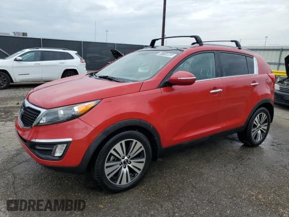 ✅ 2015 Kia Sportage EX • VIN: KNDPC3AC8F7727273 • Lot: 81313065. Listed on Copart with 83,892 mi. Free auction sales archive from the USA and detailed vehicle history report at DreamBid. Image 1.