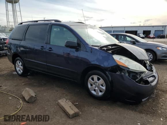✅ 2006 Toyota Sienna CE • VIN: 5TDZA23CX6S431313 • Lot: 54569085. Listed on Copart with 196,528 mi. Free auction sales archive from the USA and detailed vehicle history report at DreamBid. Image 4.