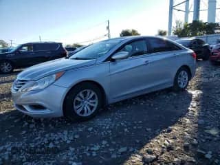 2012 Hyundai Sonata GLS with VIN 5NPEB4ACXCH502490, listed as a Copart auction lot 85256185 with 127,037 mi miles and Salvage title. Bid and sale history available at DreamBid. Image 1.