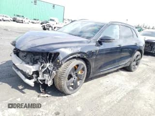 ✅ 2021 Audi e-tron Prestige • VIN: WA1VAAGE3MB009757 • Lot: 49671144. Listed on Copart with 48,460 mi. Free auction sales archive from the USA and detailed vehicle history report at DreamBid. Image 1.