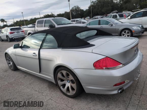 ✅ 2006 BMW 6 Series 650Ci • VIN: WBAEK13406CN72159 • Lot: 75078214. Listed on Copart with Not provided. Free auction sales archive from the USA and detailed vehicle history report at DreamBid. Image 2.