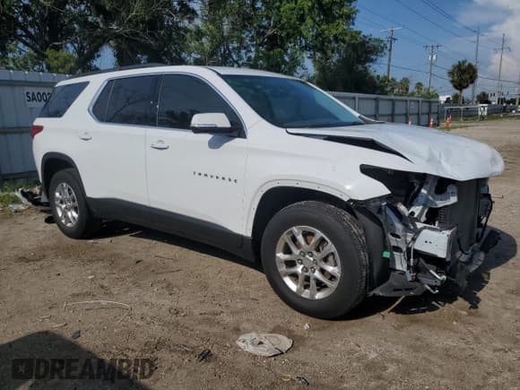 ✅ 2020 Chevrolet Traverse LT Cloth • VIN: 1GNERGKW6LJ217743 • Lot: 66592904. Wystawiony na Copart z przebiegiem 53 774 mil. Bezpłatny archiwum sprzedaży aukcyjnych z USA i szczegółowy raport historii pojazdu na DreamBid. Zdjęcie 4.