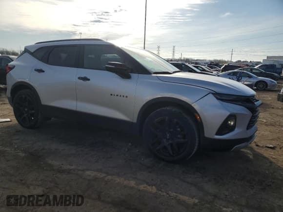 ✅ 2020 Chevrolet Blazer LT • VIN: 3GNKBCRS2LS689889 • Lot: 48280455. Listed on Copart with 58,428 mi. Free auction sales archive from the USA and detailed vehicle history report at DreamBid. Image 4.