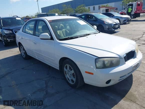 2003 Hyundai Elantra GLS with VIN KMHDN45D13U567025, listed as a IAAI auction lot 43400927 with 123,580 mi miles and . Bid and sale history available at DreamBid. Image 1.