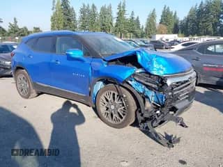 2024 Chevrolet Blazer Premier с VIN 3GNKBLRSXRS272089, выставлен на аукционе IAAI как лот 43369367 с пробегом 4 510 миль миль и . История ставок и продаж доступна на DreamBid. Изображение 1.