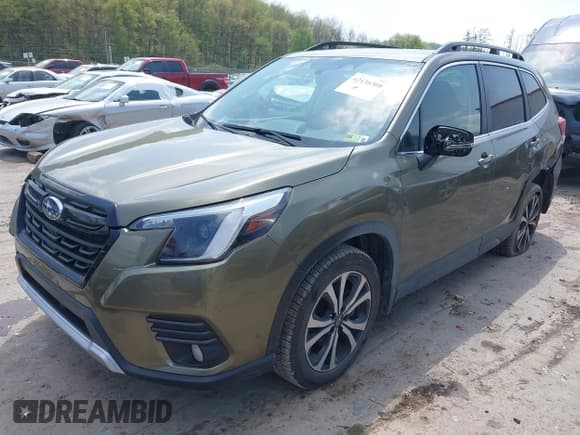 ✅ 2022 Subaru Forester Limited • VIN: JF2SKAPC5NH440315 • Lot: 42136308. Listed on IAAI with 33,539 mi. Free auction sales archive from the USA and detailed vehicle history report at DreamBid. Image 2.