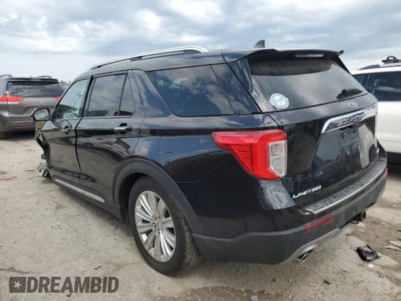 2022 Ford Explorer Limited z VIN 1FMSK8FH7NGB37297, wystawiony jako Copart lot #70304895 z przebiegiem 55 698 mil mil oraz Szkoda całkowita • Salvage title. Historia ofert i sprzedaży dostępna na DreamBid. Obrazek 2.
