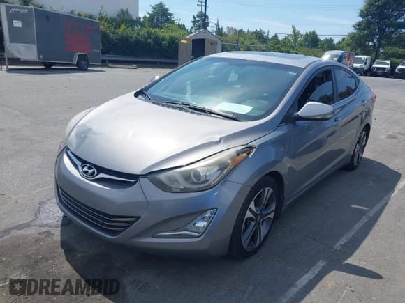 ✅ 2015 Hyundai Elantra Sport • VIN: KMHDH4AH8FU371877 • Lot: 43105376. Listed on IAAI with 176,182 mi. Free auction sales archive from the USA and detailed vehicle history report at DreamBid. Image 2.