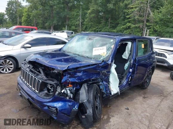 ✅ 2020 Jeep Renegade Sport • VIN: ZACNJAAB2LPL16603 • Лот: 42423642. Опубликован ранее на IAAI с пробегом Не указан. Бесплатный доступ к архиву аукционных продаж из США и подробный отчёт об истории автомобиля на DreamBid. Изображение 6.