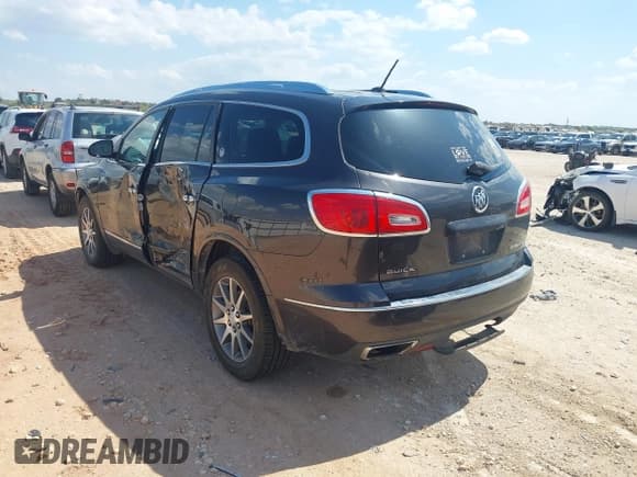 ✅ 2015 Buick Enclave Leather • VIN: 5GAKVBKD6FJ111145 • Lot: 43042107. Listed on IAAI with 165,024 mi. Free auction sales archive from the USA and detailed vehicle history report at DreamBid. Image 3.