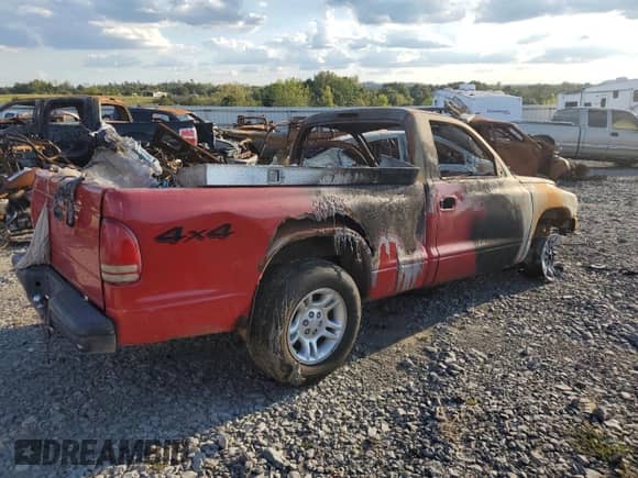 2003 Dodge Dakota with VIN 1D7GG16X23S267062, listed as a Copart auction lot 71924784 with Not provided miles and Salvage title. Bid and sale history available at DreamBid. Image 3.