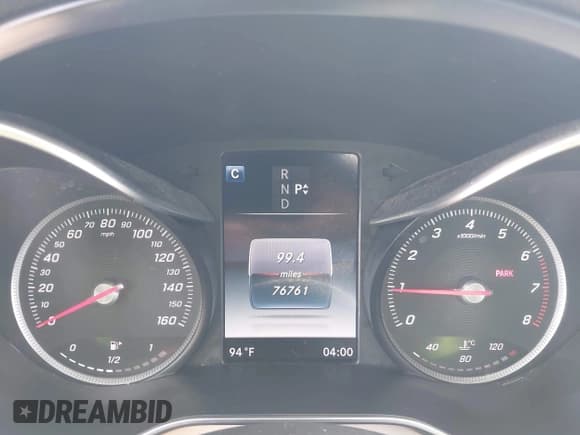 ✅ 2017 Mercedes-Benz C 300 • VIN: WDDWF4JB2HR307683 • Lot: 42260745. Listed on IAAI with 76,761 mi. Free auction sales archive from the USA and detailed vehicle history report at DreamBid. Image 7.