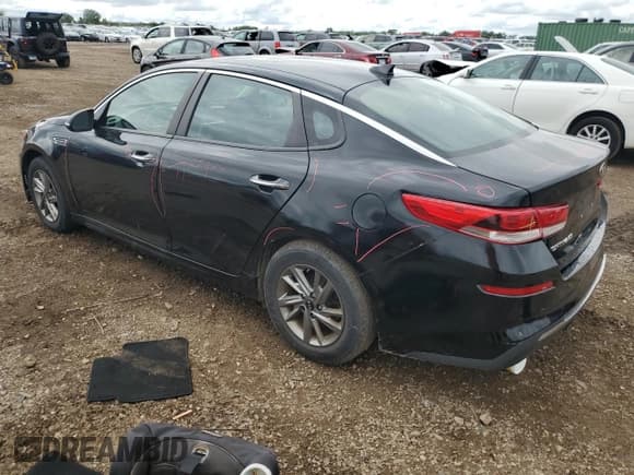 ✅ 2019 Kia Optima LX • VIN: 5XXGT4L36KG341715 • Lot: 69358215. Listed on Copart with 98,617 mi. Free auction sales archive from the USA and detailed vehicle history report at DreamBid. Image 2.