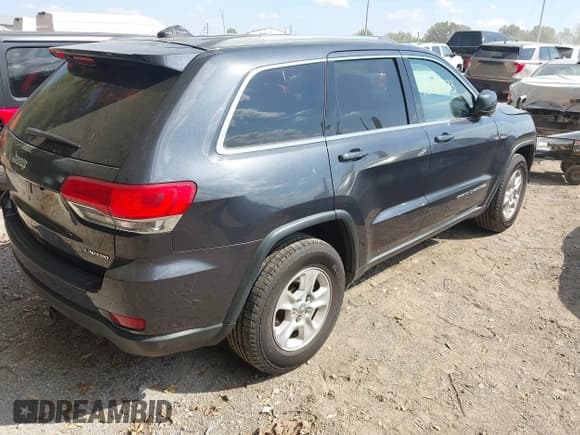 ✅ 2016 Jeep Grand Cherokee Laredo • VIN: 1C4RJFAG1GC443222 • Лот: 43361673. Опубликован ранее на IAAI с пробегом 117 058 миль. Бесплатный доступ к архиву аукционных продаж из США и подробный отчёт об истории автомобиля на DreamBid. Изображение 4.