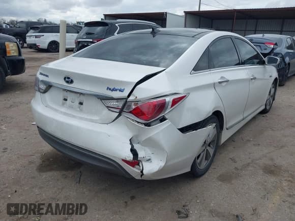 ✅ 2012 Hyundai Sonata Hybrid • VIN: KMHEC4A42CA020959 • Lot: 41480541. Listed on IAAI with 79,777 mi. Free auction sales archive from the USA and detailed vehicle history report at DreamBid. Image 4.