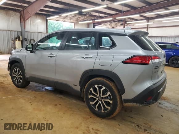 ✅ 2024 Toyota Corolla Cross Hybrid S • VIN: 7MUFBABG7RV035039 • Lot: 56900825. Listed on Copart with 6,331 mi. Free auction sales archive from the USA and detailed vehicle history report at DreamBid. Image 2.