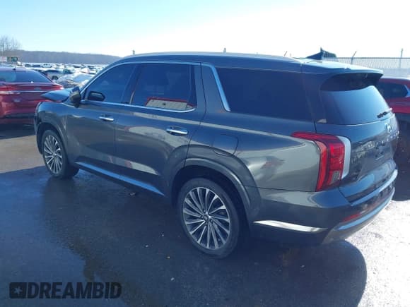 ✅ 2023 Hyundai Palisade Calligraphy • VIN: KM8R7DGE7PU510100 • Лот: 41334722. Опубликован ранее на IAAI с пробегом 56 579 миль. Бесплатный доступ к архиву аукционных продаж из США и подробный отчёт об истории автомобиля на DreamBid. Изображение 3.