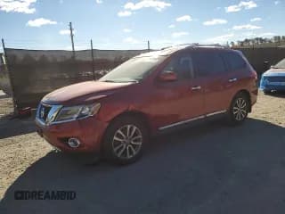 ✅ 2014 Nissan Pathfinder S • VIN: 5N1AR2MM0EC716191 • Лот: 91083675. Опубликован ранее на Copart с пробегом 104 564 миль. Бесплатный доступ к архиву аукционных продаж из США и подробный отчёт об истории автомобиля на DreamBid. Изображение 1.
