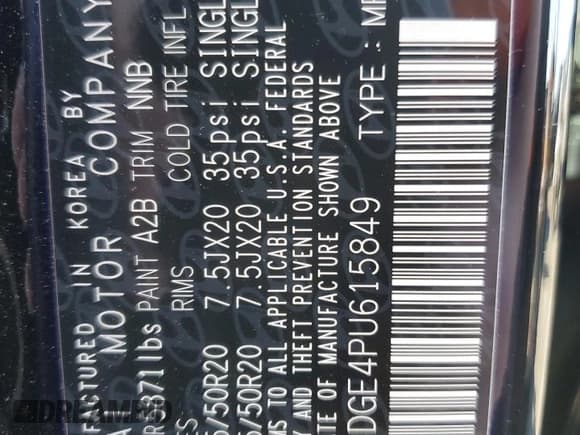 ✅ 2023 Hyundai Palisade XRT • VIN: KM8R3DGE4PU615849 • Лот: 85870344. Опубликован ранее на Copart с пробегом 11 699 миль. Бесплатный доступ к архиву аукционных продаж из США и подробный отчёт об истории автомобиля на DreamBid. Изображение 13.