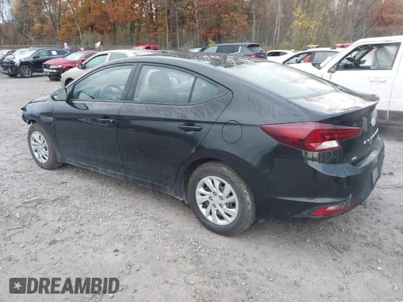 ✅ 2020 Hyundai Elantra SE • VIN: 5NPD74LF3LH502366 • Lot: 43506669. Listed on IAAI with 195,264 mi. Free auction sales archive from the USA and detailed vehicle history report at DreamBid. Image 3.